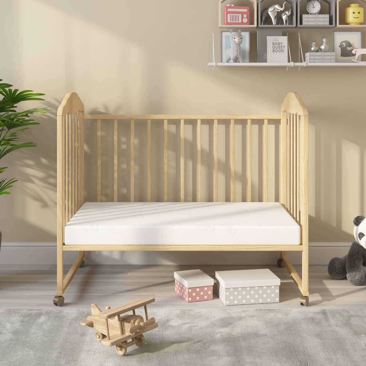 Organic ErgoBean Luxe Mini3 Single Stage Breathable Mini Crib Mattress