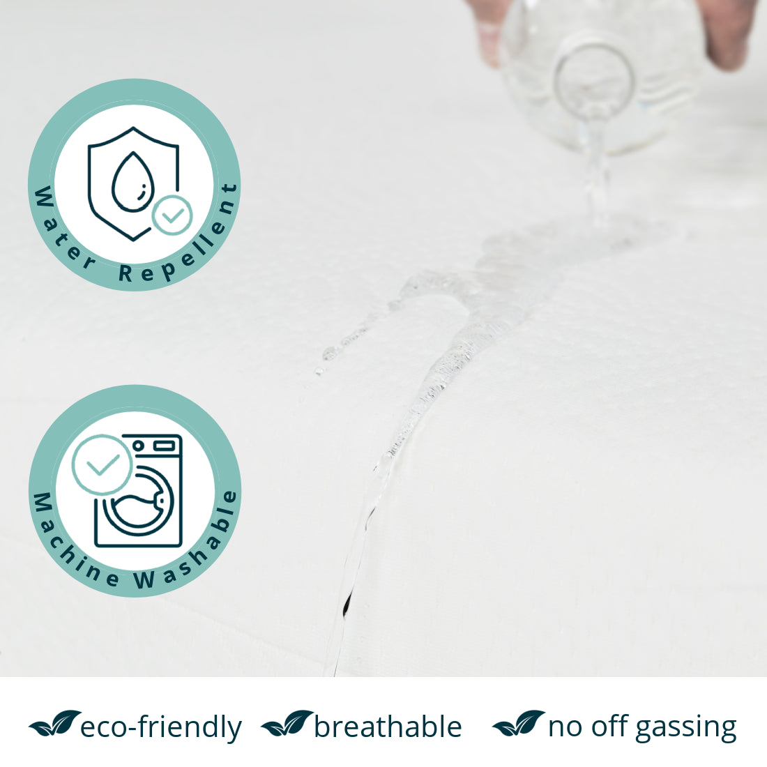 Organic ErgoBean Luxe Mini5 Dual Stage Breathable Mini Crib Mattress