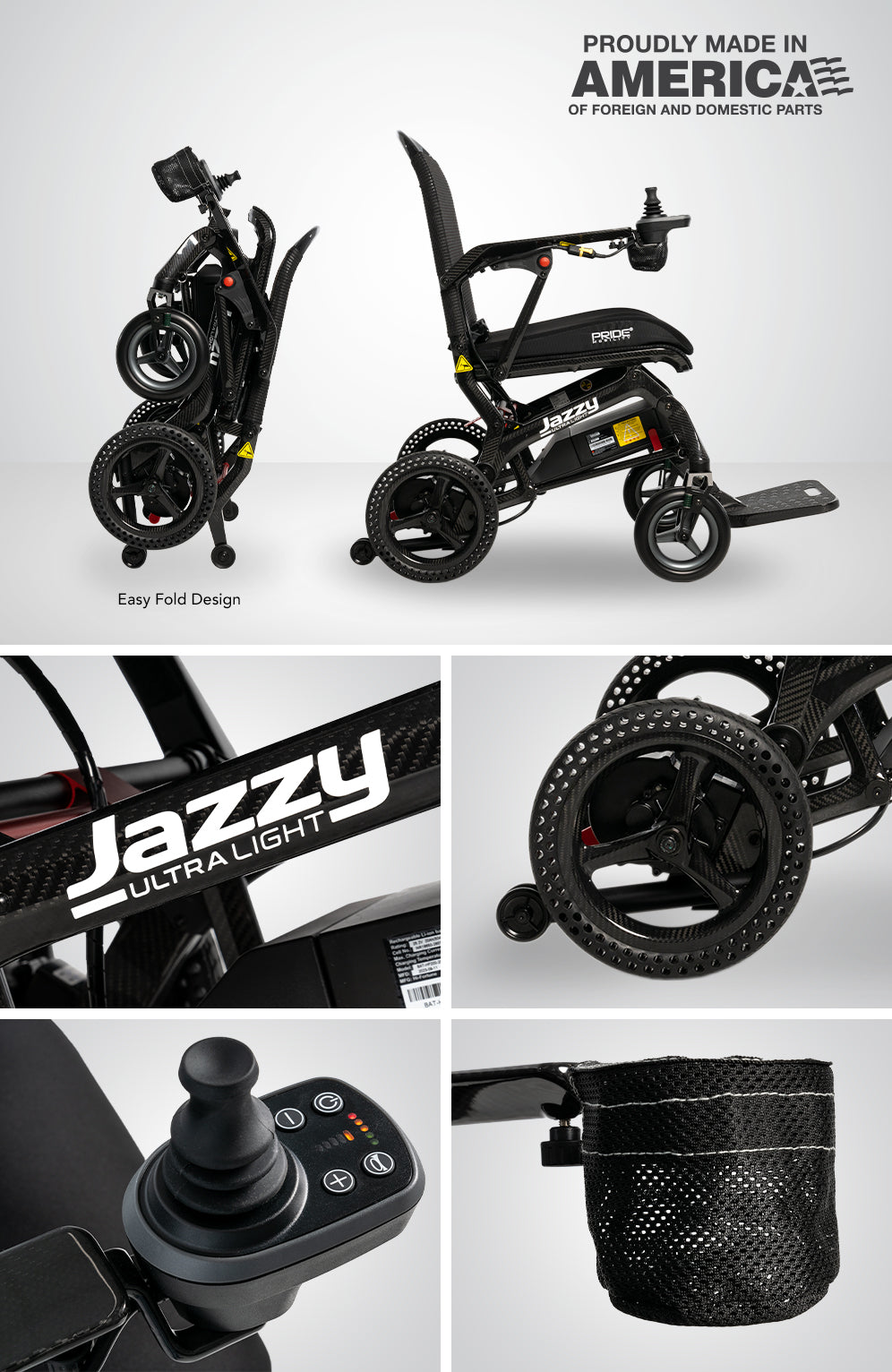 Jazzy® Ultra Light Wheel Chair